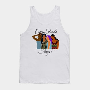 African American Best Friends Girlfriends Sisters Melanin Tank Top